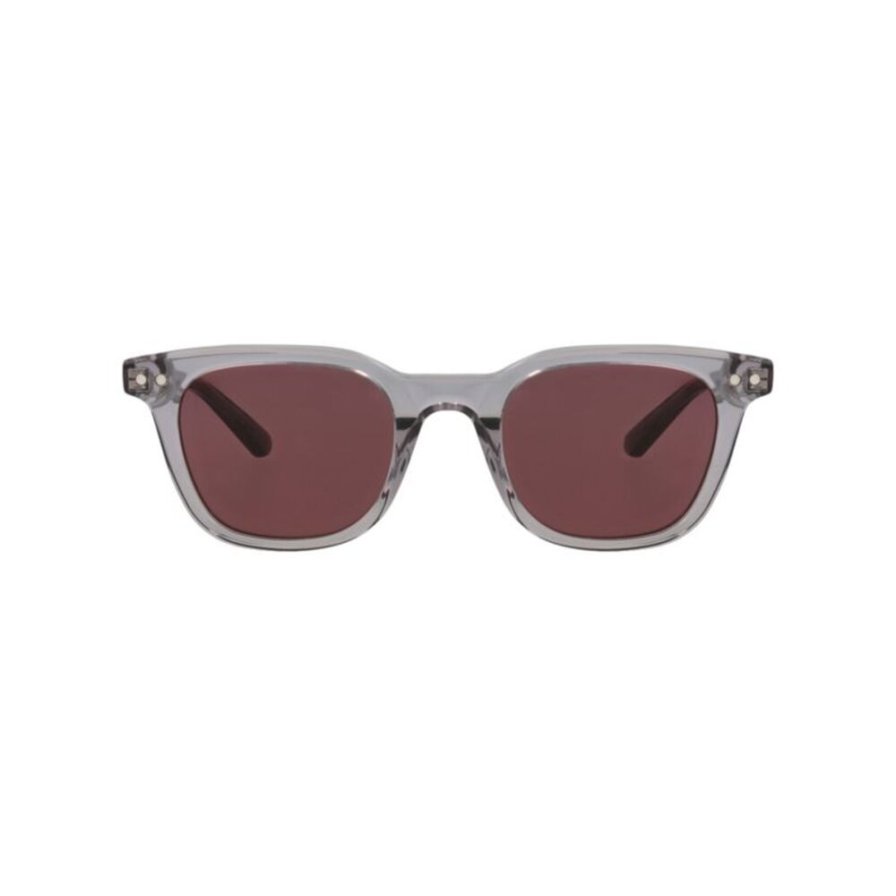 Montblanc Round-Frame Recycled Acetate Sunglasses Grey Mens